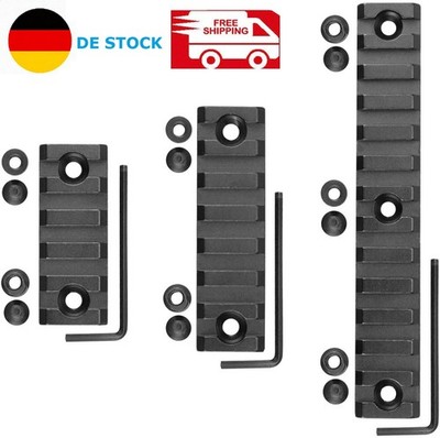 3 Pack keymod Aluminum 3 Slots 5 Slots 13 Slots Rail Section
