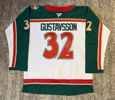 Filip Gustavsson Signed 2025-26 Minnesota Wild 25th Anniversary Jersey PSA COA