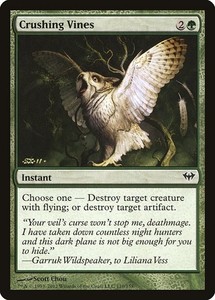 Crushing Vines - Foil - Dark Ascension #110/158