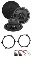 ESX 180Watt 2-Wege 16,5Cm Lautsprecher FüR Seat Ibiza Ab 08 TüR Front Heck Auto