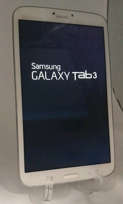 Samsung Galaxy Tab 3 8.0'' SM-T310 16GB White Wi-Fi Tablet Tested & Works