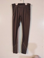 Tory Burch Sport Black Chevron Womans Small Leggings Stretch Athleisure Yoga