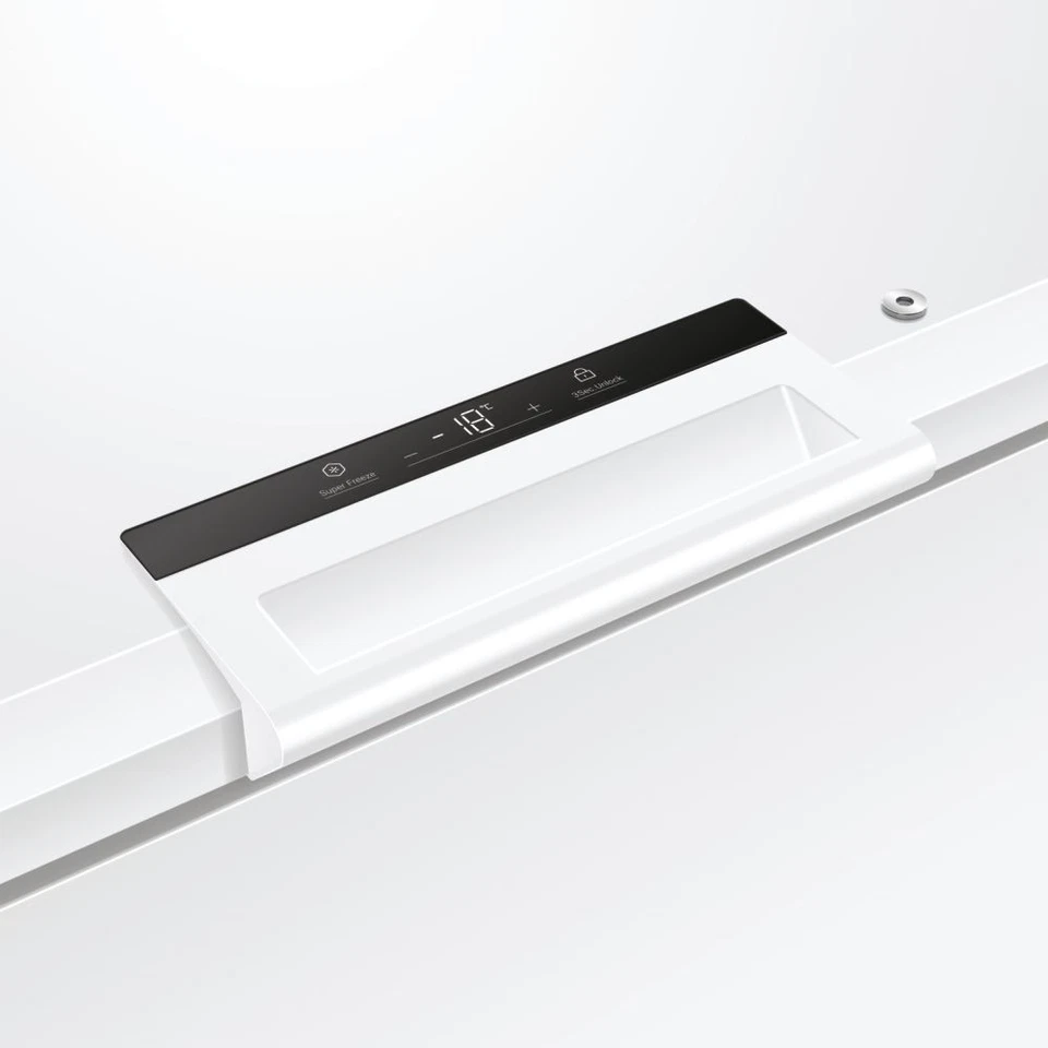 Congelatore a pozzo Haier HCE420E Libera installazione 418 Litri CL E Bianco - Immagine 2 di 4