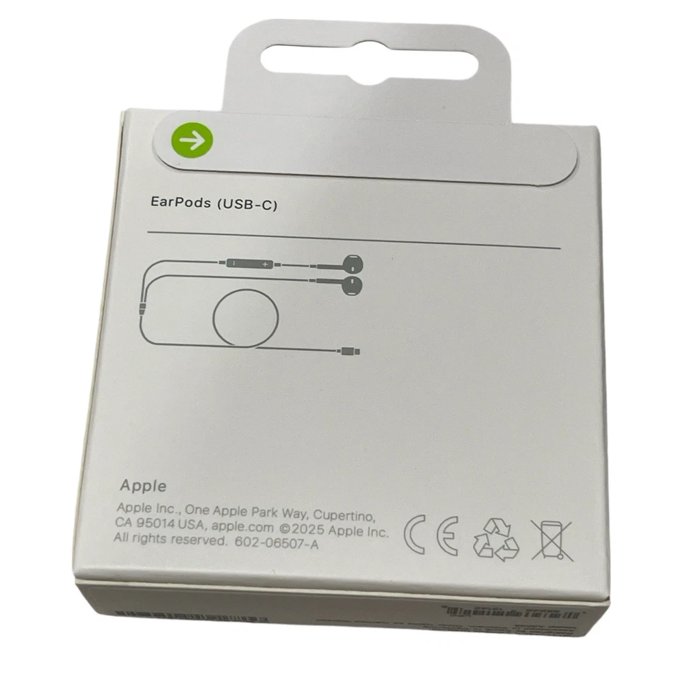 New Apple USB-C Earpods Original OEM for iPhone 15 In Sealed box. Model A3046 - Image 3 of 4