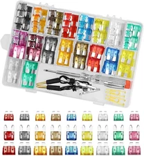 306PCS Car Fuse Assortment Kit, Mixed Vehicle Blade Fuses, Standard & Mini &... 