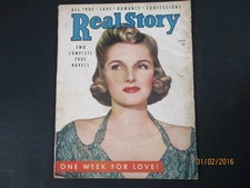 Real Story Magazine June 1944 Vintage Ads ~ Great Stories VTG