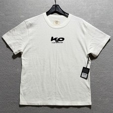 Buck Mason Field-Spec Heavy Cotton Tee Shirt White Knit Crewneck Men s Large 62