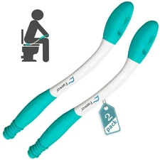 Toilet Aids for Wiping - 15.7" Long Reach Comfort Butt Wiper Tools - Bathroom Bo