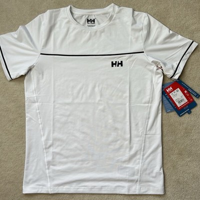 Helly Hansen Performance Ocean TShirt Men Small UPF50 Crewneck Short Sleeve