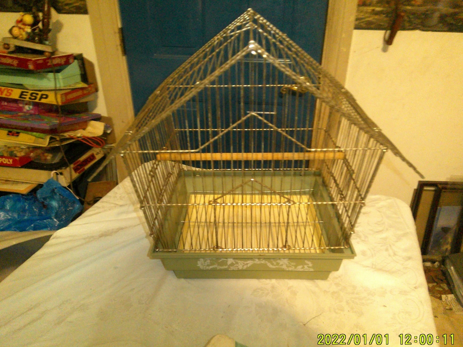 VINTAGE ELEGANTE PREVUE BIRD CAGE A-FRAME LOOK HOUSE THEME