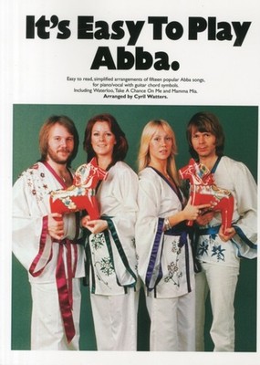 ITS EASY TO PLAY ABBA PIANO VOCAL GUITAR Paperback Self Help Business