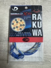 Phiten necklace RAKUWA X30 - BLUE/YELLOW/L. BLUE - NEW