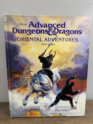 Official Advanced Dungeons & Dragons Oriental Adventures by Gary Gygax (1985)