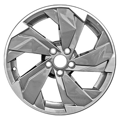 For Nissan Rogue 24-25 Alloy Factory Wheel 5-Spoke Machined Charcoal 18x7.5
