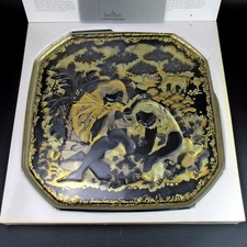 Rosenthal Glas Wandteller B. Wiinblad 1983 Gleichnis Der Barmherzige Samariter