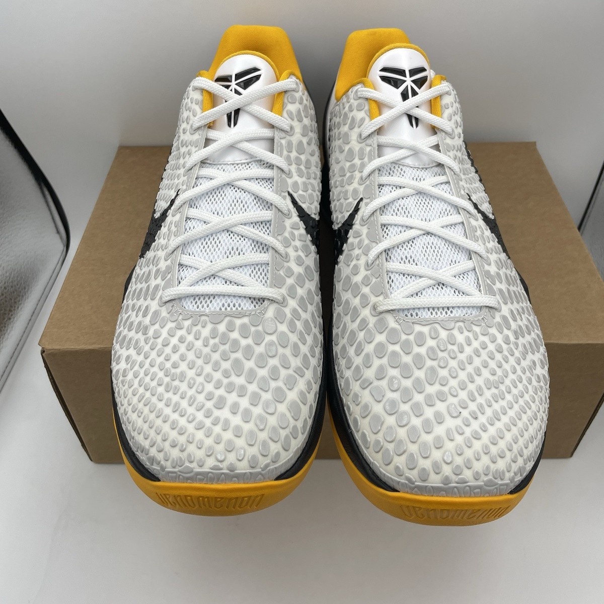 Size 13 - Nike Zoom Kobe 6 Protro 2021 White Del Sol for Size 13 - Nike Zoom Kobe 6 Protro 2021 White Del Sol for
