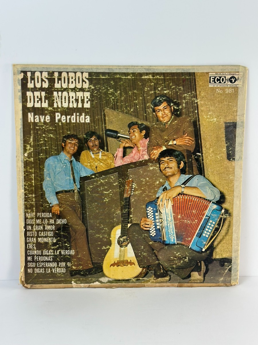 Los Lobos Del Norte Quisiera Amarte Menos LP Vinyl ECO 909 w