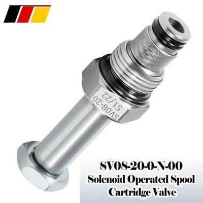 SV08-20-0-N-00 Solenoid Operated Spool Valve 2Way 6GPM for VC08-2 Cavity Size 08