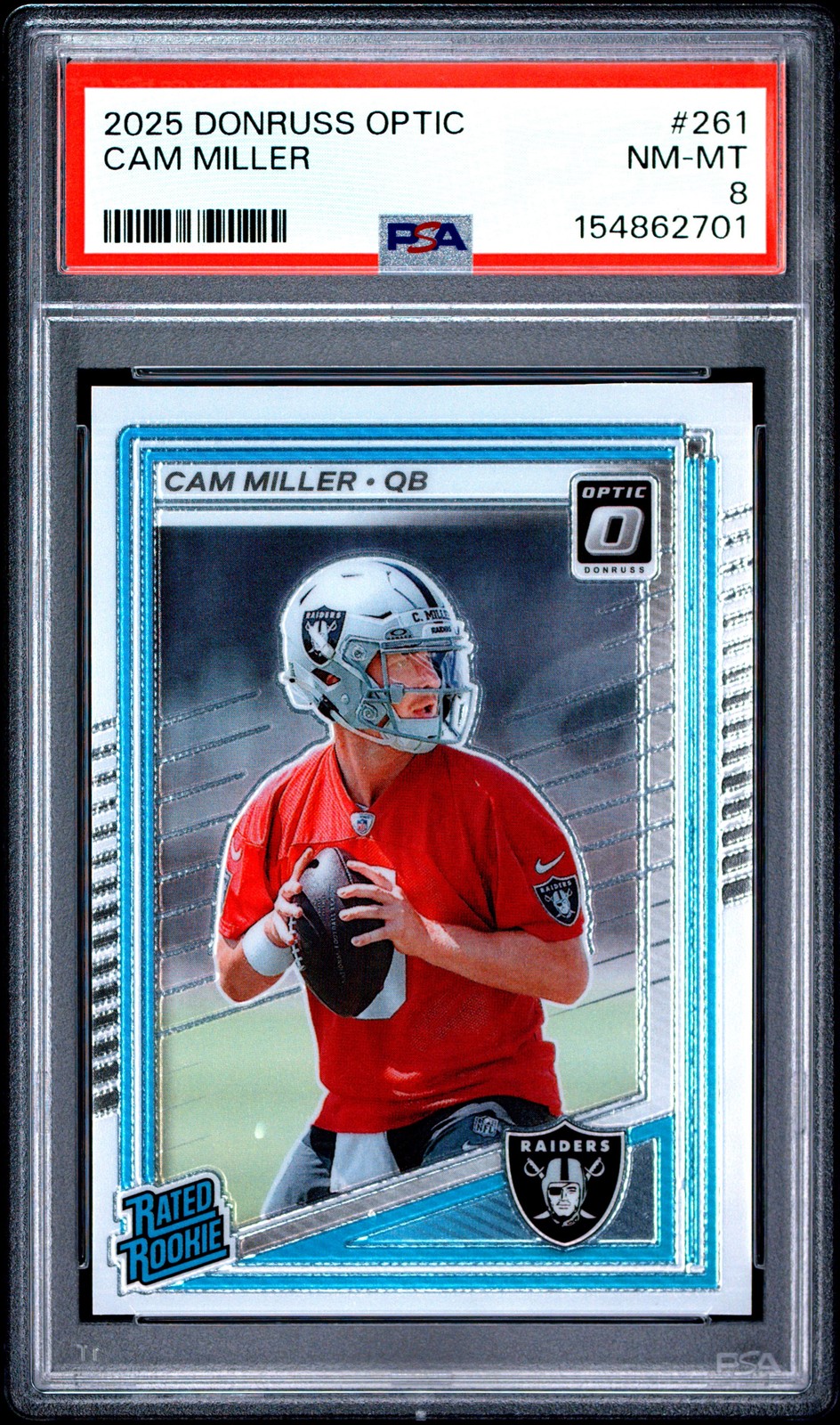Cam Miller Panini Donruss Optic #261 Base