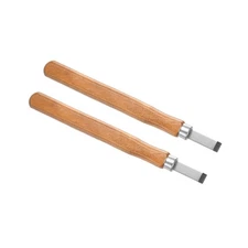 2pcs Wood Carving Knife Tool Art Craft Knives High Speed Steel Big Flat Blade