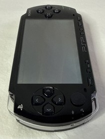 Sony Playstation Portable PSP PSP-1001 Console  Black W/ OEM Battery & Mem Card