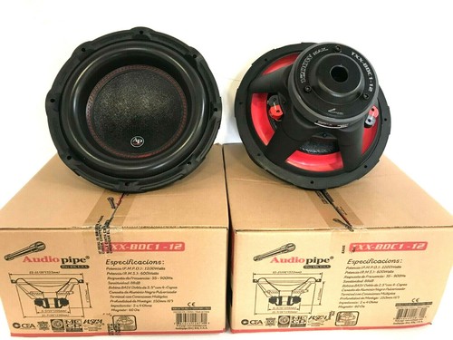 CAR AUDIO SUBWOOFER 600W RMS 