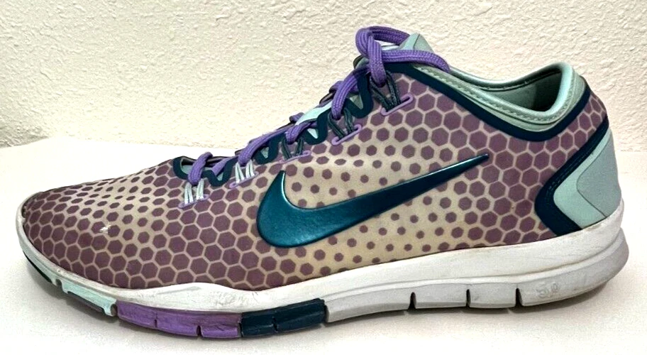Nike Mujeres Zapato Free TR Connect 2 Tenis # 638680501 Atlético Usado Púrpura S 11 Foto 4 de 4