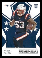 2020 Panini Rookies & Stars #138 Devin Asiasi Rookie New England Patriots
