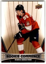 2018-19 Upper Deck Rookie Commence Henrik Borgstrom Rookie #RC-HB Florida