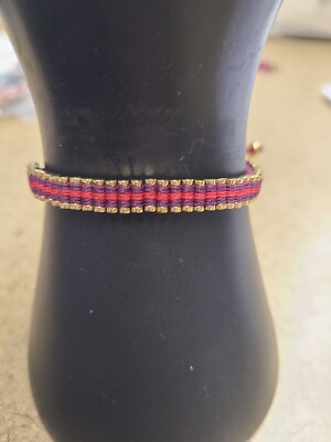Links Of London Friendship Mini Yellow Gold Vermeil Red/Purple