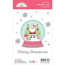 Doodlebug Design  METAL CUTTING DIE - MERRY AND BRIGHT