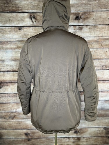 Burberry Brit Mallard Duck Down Raccoon Fur Jacket Size M - Picture 7 of 12