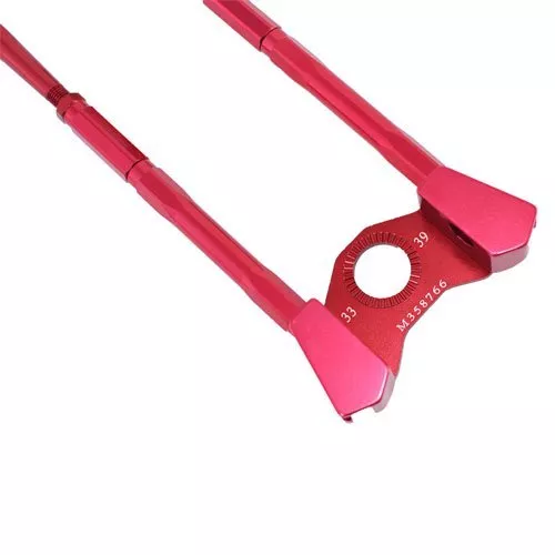 AU Ship~Gearoop Bike CoolStand Aluminum Adjustable Side Stick 33-39mm,Red - Picture 6 of 8