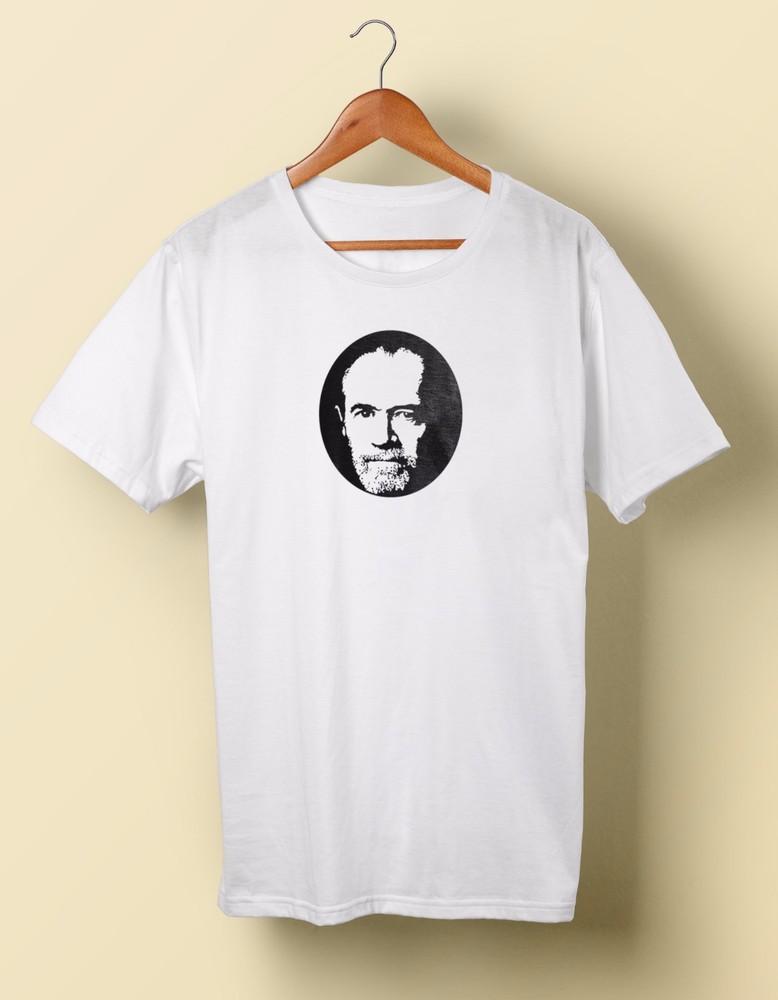 George Carlin Shirt comedy comedian t-shirt tee-shirt S M L XL 2X 3X 4X 5X