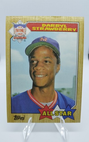 Darryl Strawberry All Star 1987 Topps Card 601 Mint Condition EBay