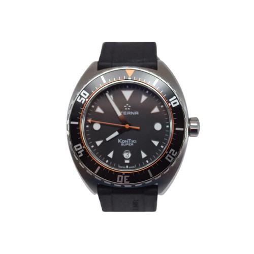 Eterna Kontiki 60 1402.40 Date black Dial Automatic Men's Eterna Kontiki 60 1402.40 Date black Dial Automatic Men's