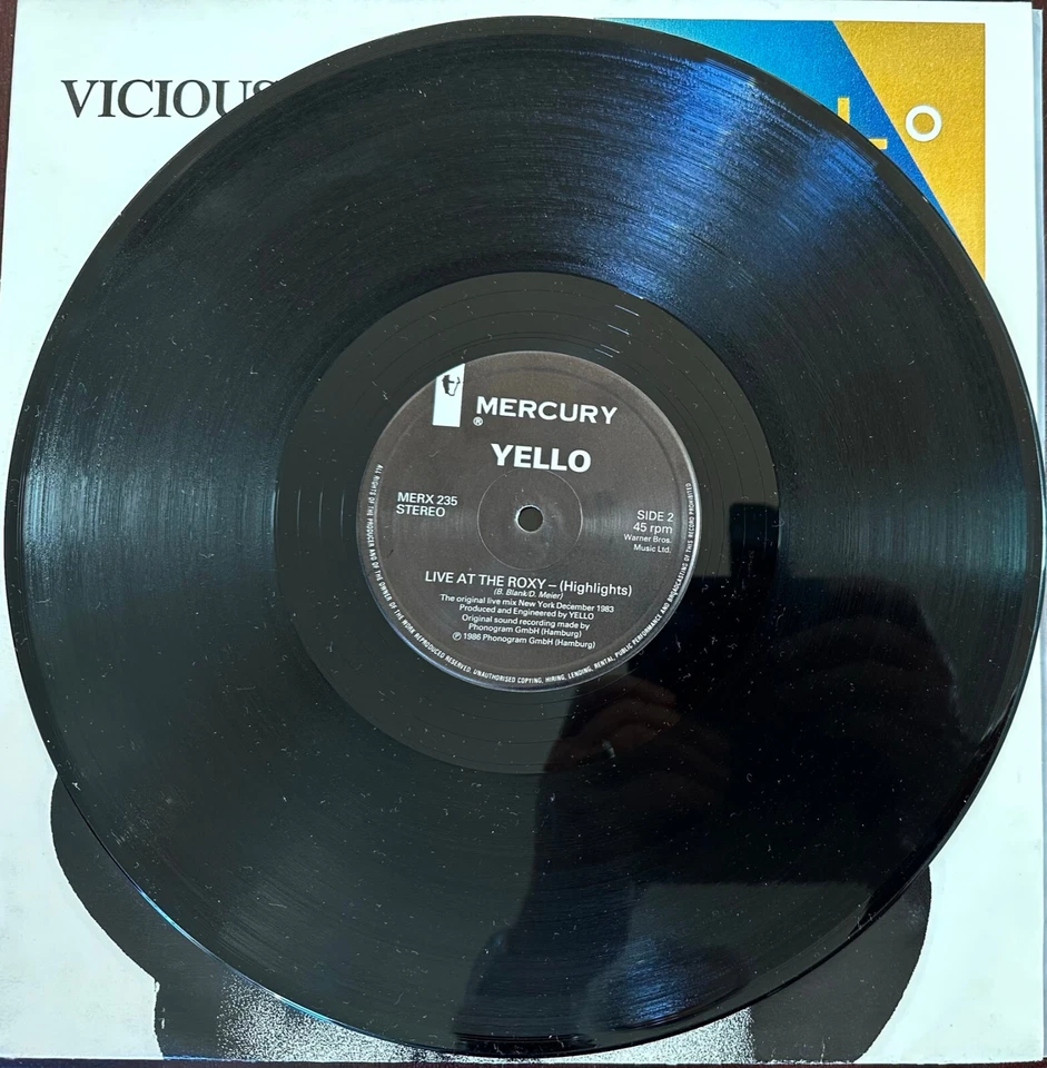 Yello - Vicious Games (Vicious remix) - Original 1983 12" single - Ex Cond - Image 4 of 4