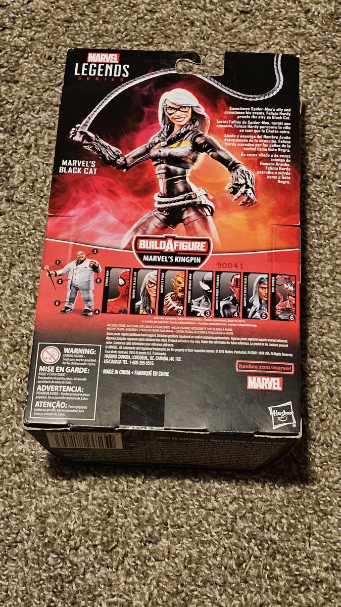 MARVEL'S BLACK CAT hasbro MARVEL LEGENDS SERIES SPIDER-MAN moc | eBay