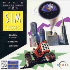 Sim Classics Collection 2  Manual PC CD SimFarm SimEarth SimCity Classic games 