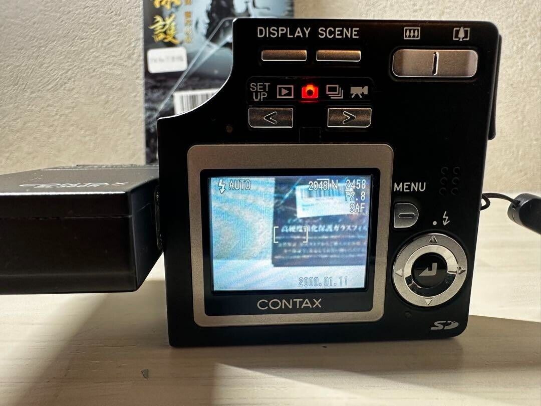 Kyocera CONTAX SL300RT Compact Digital Camera Black | eBay Kyocera CONTAX SL300RT Compact Digital Camera Black | eBay