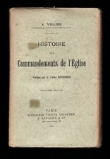 Histoire des Commandements de l'Église par A. VILLIEN