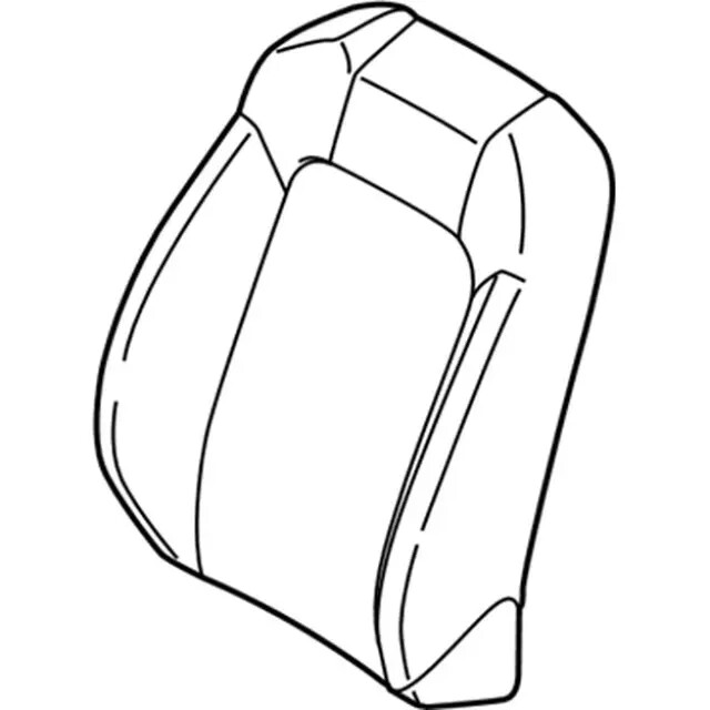 Cubierta de respaldo del asiento para Ford (P/N FR3Z-6364416-RE)