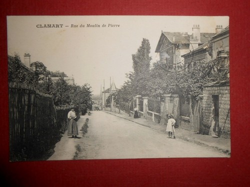 Ancienne cpa Clamart rue du moulin de pierre Hauts de Seine | eBay