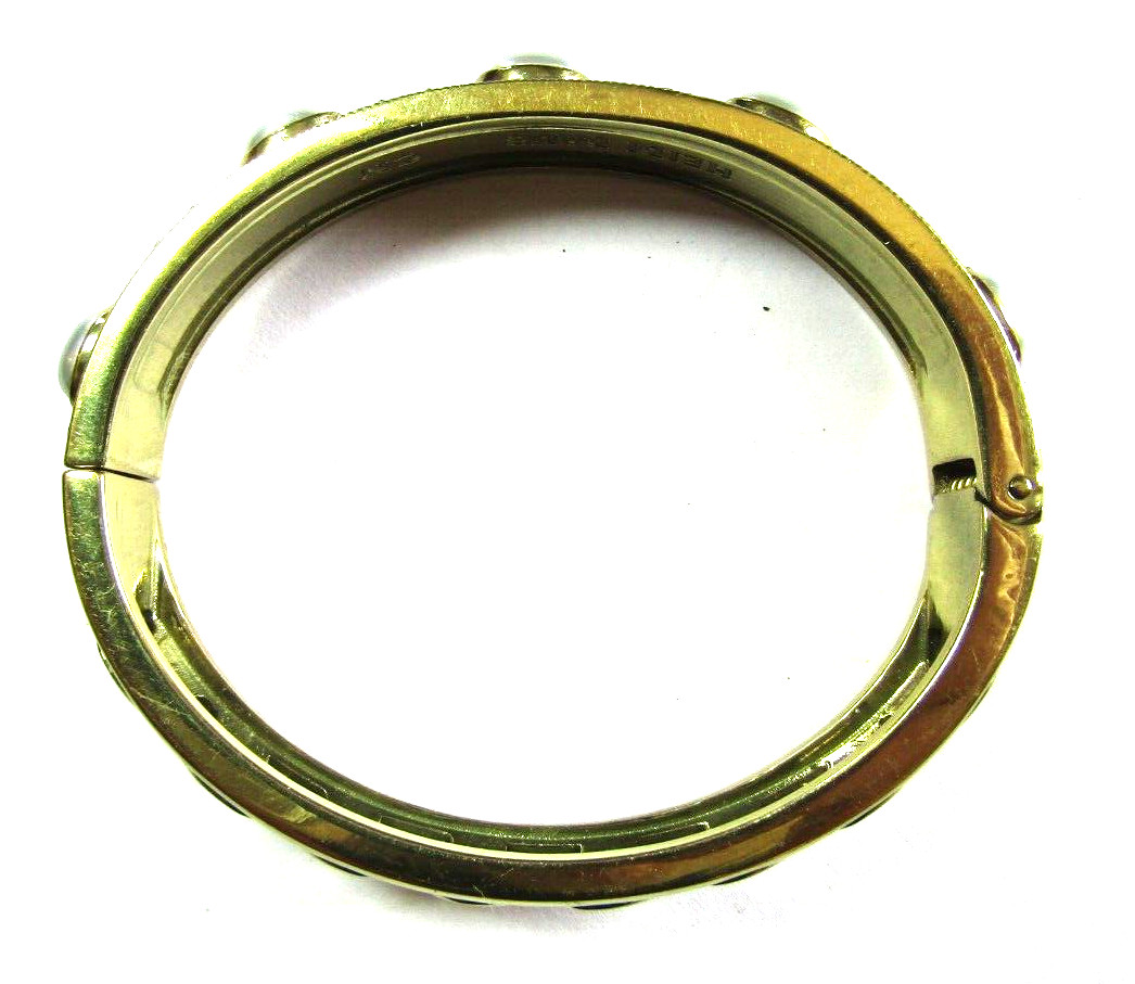 PREOWNED HEIDI DAUS SPRING HINGED RHINESTONE BRAC… - image 4