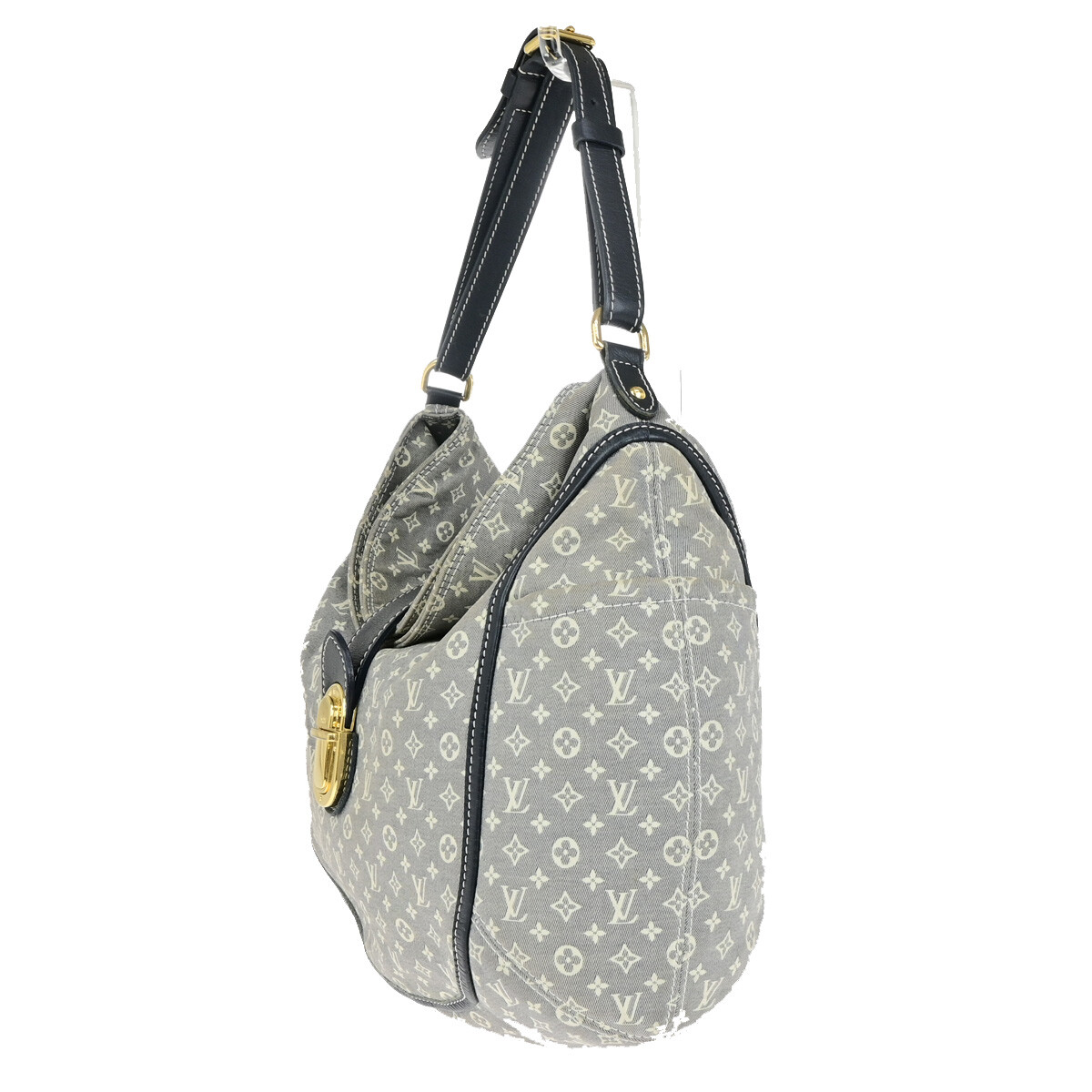 LOUIS VUITTON Romance Shoulder Bag Monogram Idylle Leather