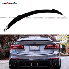 For 2015-2020 Acura TLX V-Style Sedan Gloss Black Rear Trunk Lid Spoiler Wing US