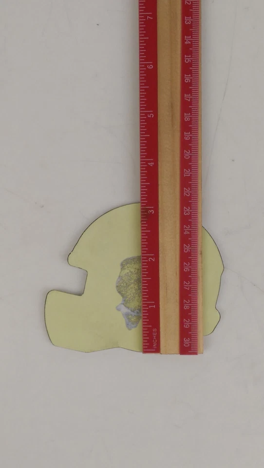 Low Profile Aluminum Football Helmet Decal Emblem NCAA Auburn Tigers - Image 4 of 4