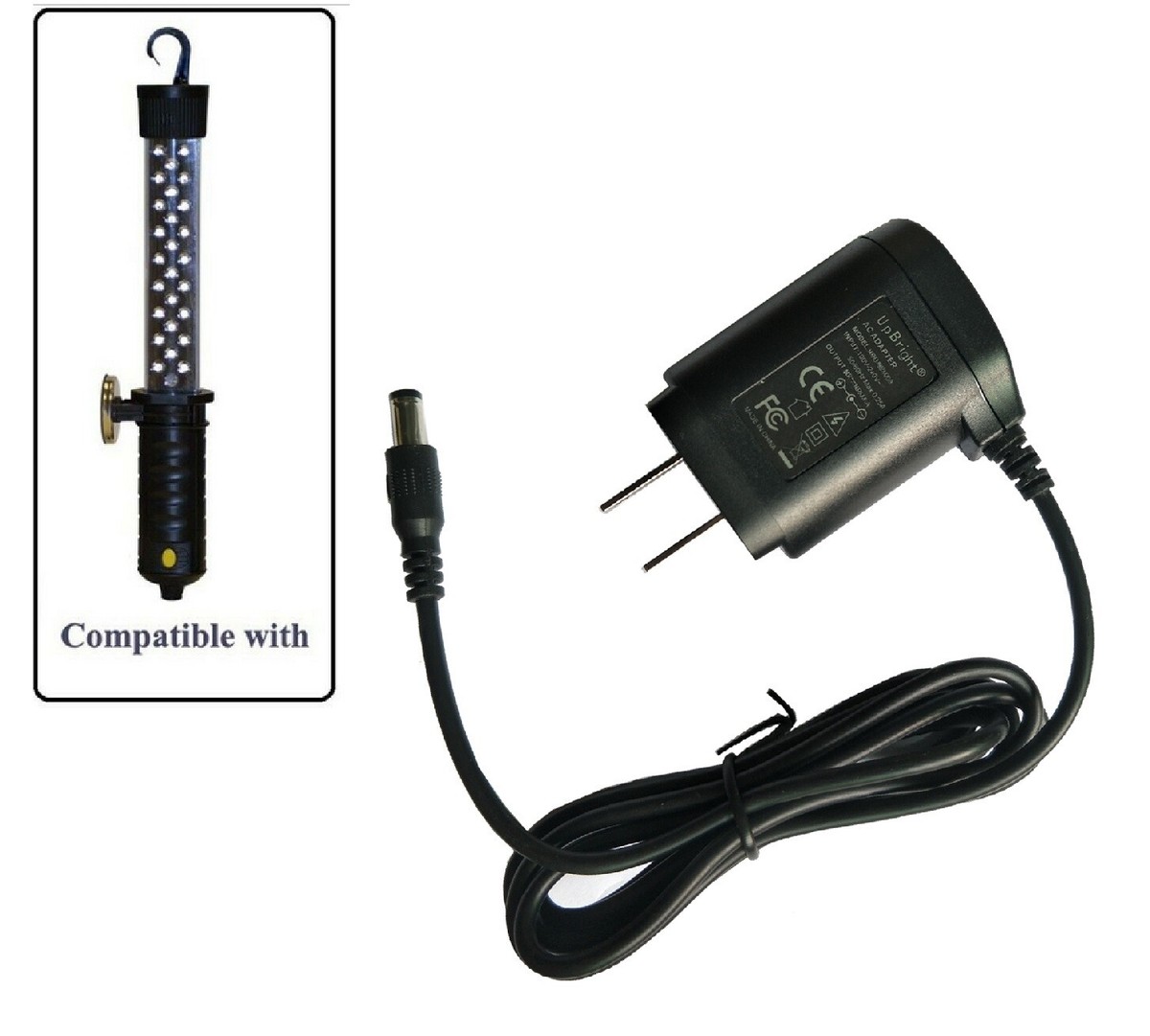 AC Adapter for Craftsman 73904 Cordless Rechargeable Worklight 35