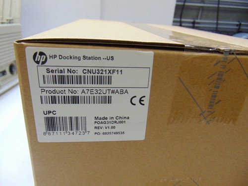 HP Notebook Docking Station With Power Supply 90W A7E32UT#ABA - Brand New - Picture 2 of 7