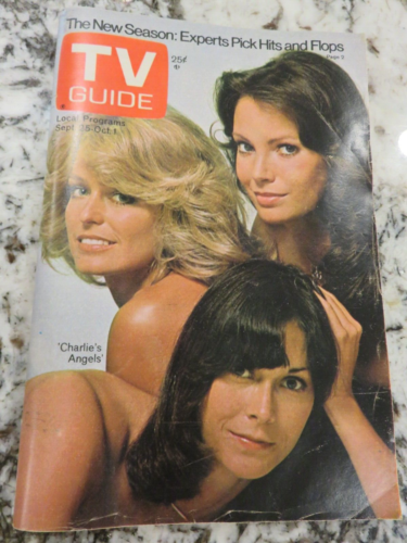 Vintage TV Guide September 1976 Charlie's Angels SoCal Edition LOOK